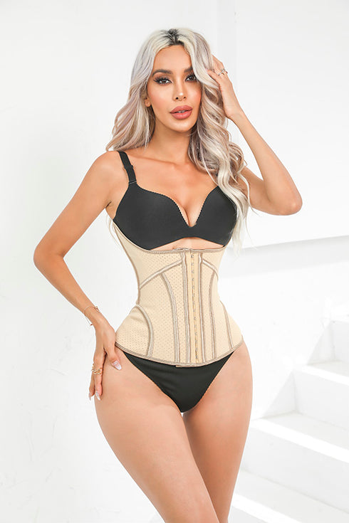 Women Latex Waist Trainer Waist Cincher for Tummy Control Workout Body Shaper
