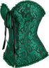 Women's Corset Bustier Top Sexy Lingerie Sets Black Red Overbust