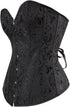 Women's Corset Top Bustier Waist Cincher Jacquard Costume Tops