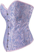 Women's Corset Top Bustier Waist Cincher Jacquard Costume Tops