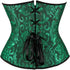 Women's Corset Top Bustier Waist Cincher Jacquard Costume Tops