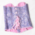 Women's Corset Top Bustier Waist Cincher Jacquard Costume Tops