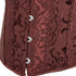 Women's Corset Top Bustier Waist Cincher Jacquard Costume Tops