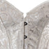 Women's Corset Top Bustier Waist Cincher Jacquard Costume Tops