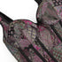 Women's Gothic Jacquard Shoulder Straps Tank Overbust Corset Bustiers