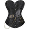 Women's Retro Steel Boned Steampunk Overbust Corsets