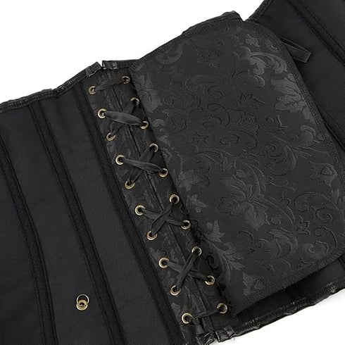 Women's Retro Steel Boned Steampunk Overbust Corsets