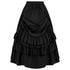 Women's Vintage Stripes Gothic Victorian Skirt Renaissance Style Falda