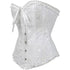 Womens Fashion Satin Classic Sweetheart Brocade Overbust Corset
