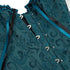 Womens Fashion Satin Classic Sweetheart Brocade Overbust Corset