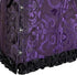 Womens Fashion Satin Classic Sweetheart Brocade Overbust Corset