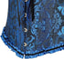 Womens Fashion Satin Classic Sweetheart Brocade Overbust Corset