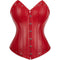 Womens Leather Corset Bustier Halloween Steampunk Corsets