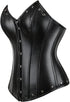 Womens Leather Corset Bustier Halloween Steampunk Corsets