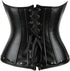 Womens Leather Corset Bustier Halloween Steampunk Corsets