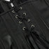Womens Leather Corset Bustier Halloween Steampunk Corsets