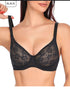 Womens One Smooth Plus Size Underwire Lace Bra Smoothing Comfortable Bra