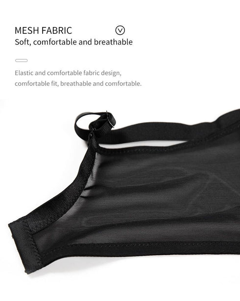 Womens Wireless Lace Plus Size Bras Ultra Thin Full Coverage Unlined Sexy Bralette