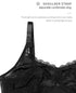 Womens Wireless Lace Plus Size Bras Ultra Thin Full Coverage Unlined Sexy Bralette