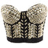 Steampunk Rivet Dance B Cup Bustier Bra