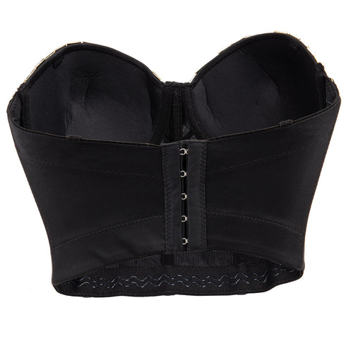 Steampunk Rivet Dance B Cup Bustier Bra