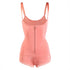 Slimming Braless Body Shaper Zipper Closure