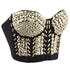 Steampunk Rivet Dance B Cup Bustier Bra