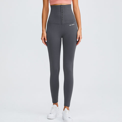 High Waisted Yoga Pants Leggings Tummy Control