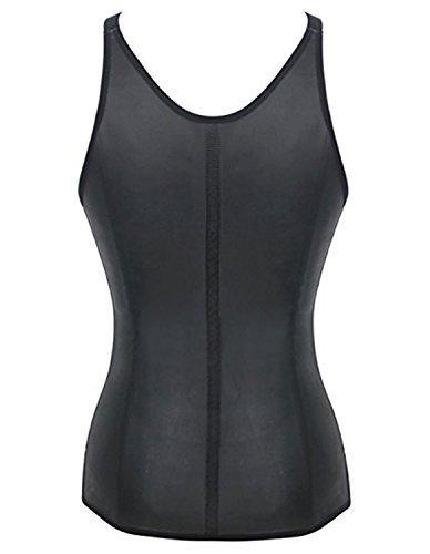 Women Latex Workout Waist Trainer with Straps