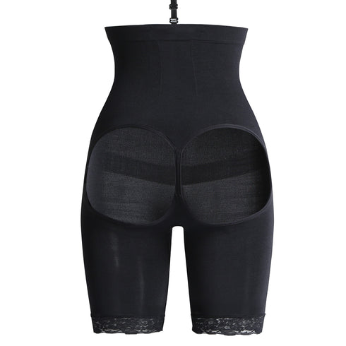 Open Hips High-Waist Bodyshaper Pants Butt Lifter