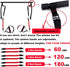 Adjustable Pilates Bar Kit with Resistance Band, Yoga Pilates Stick