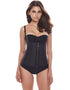 Women Latex Workout Waist Trainer with Straps