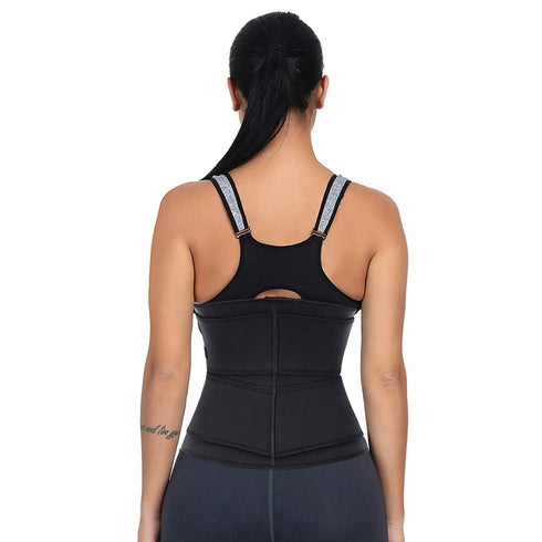 Neoprene Zipper Velcro High Compression Waist Trainer