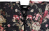 Retro Elegant Floral Print Denim Overbust Sweetheart Corset