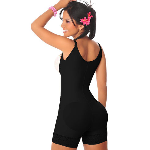 Colombia Style Open Bust Bodysuit Fajas Body Shaper