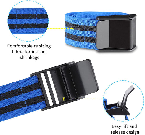 2PCS BFR Blood Flow Restriction Bands for Women Men Glutes Hip Building BFR Bundle Booty Bands