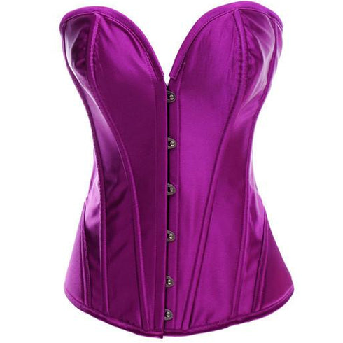 Bridal Classic Steel Boned Waist Training Overbust Corset