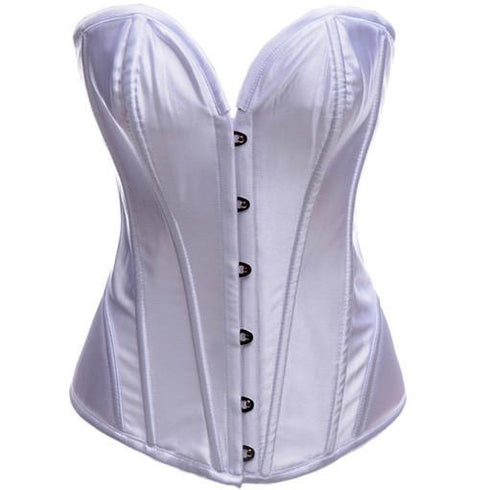 Bridal Classic Steel Boned Waist Training Overbust Corset