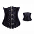 Fashion Retro Strong Leather Underbust Corset