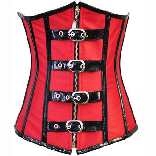 Fashion Retro Strong Leather Underbust Corset