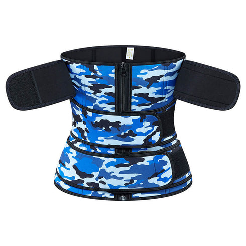 Hot Sweat 3 Belt Neoprene Waist Trainer Body Shaper