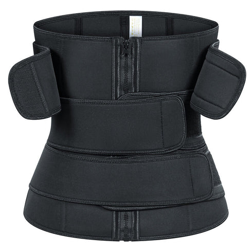 3 Belt Neoprene Waist Trainer Body Shaper Slimming