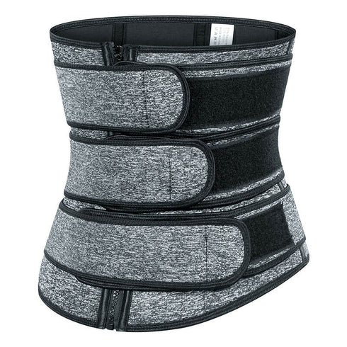 3 Belt Neoprene Waist Trainer Body Shaper Slimming