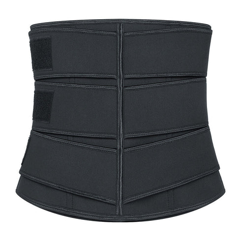 3 Belt Neoprene Waist Trainer Body Shaper Slimming