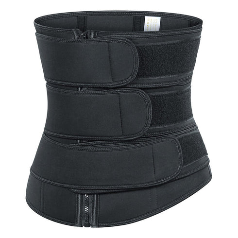 3 Belt Neoprene Waist Trainer Body Shaper Slimming