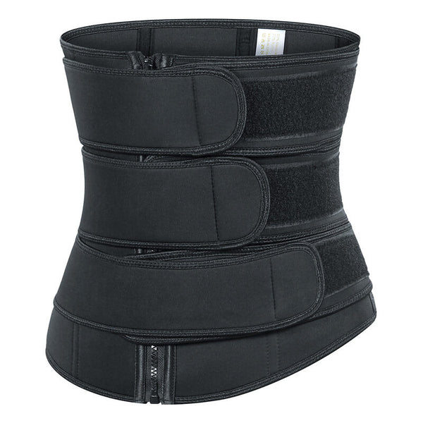 3 Belt Neoprene Waist Trainer Body Shaper Slimming
