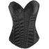Hot Sexy Satin Underwire Cups Bridal Overbust Corset