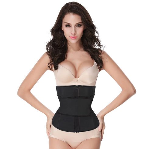 Latex Waist Trainer Sauna Belt Hourglass Shaper
