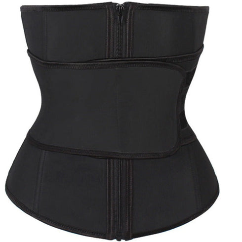 Latex Waist Trainer Sauna Belt Hourglass Shaper
