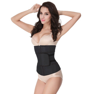 Latex Waist Trainer Sauna Belt Hourglass Shaper